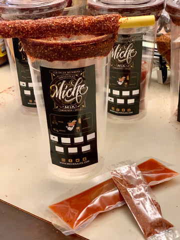 Miche cup with Miche Mix